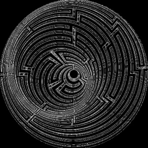 illustration Le labyrinthe